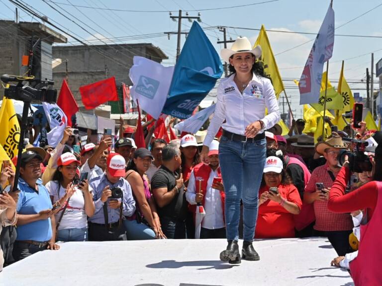 Alejandra Del Moral afirmó que no dejará de luchar por la democracia