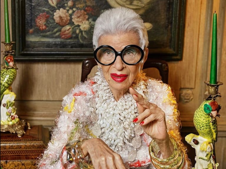 Fallece a los 102 años de edad la famosa modelo Iris Apfel