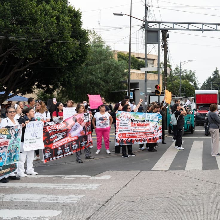 Trabajadores del Poder Judicial unen fuerzas con el IMSS para exigir mejoras laborales