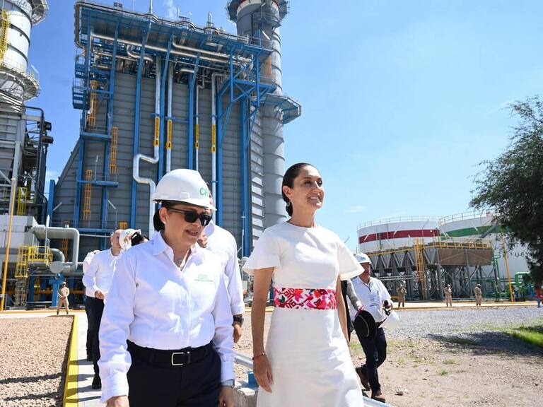 Presidenta Sheinbaum inaugura Central de Ciclo Combinado de CFE en SLP; fortalecemos empresas públicas