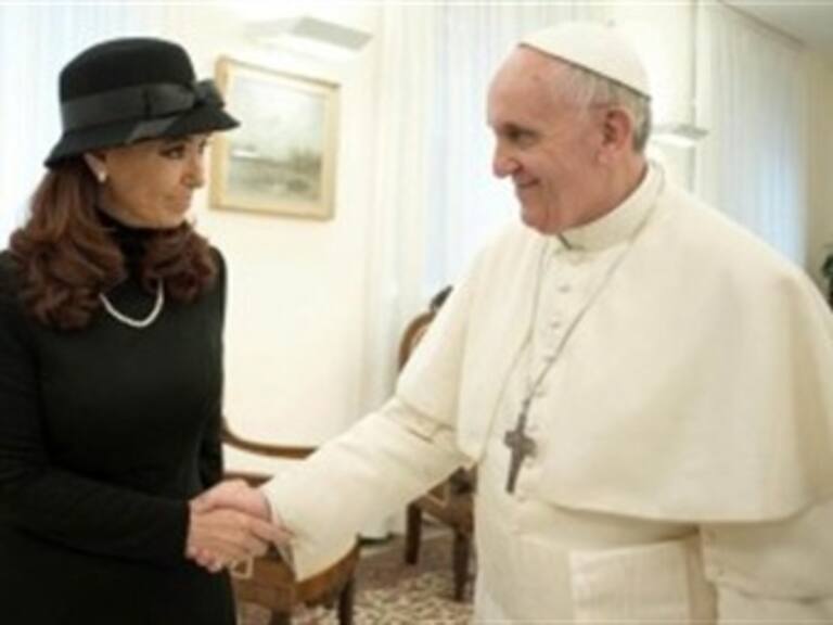 Invita almuerzo el Papa Francisco a Fernández de Kirchner