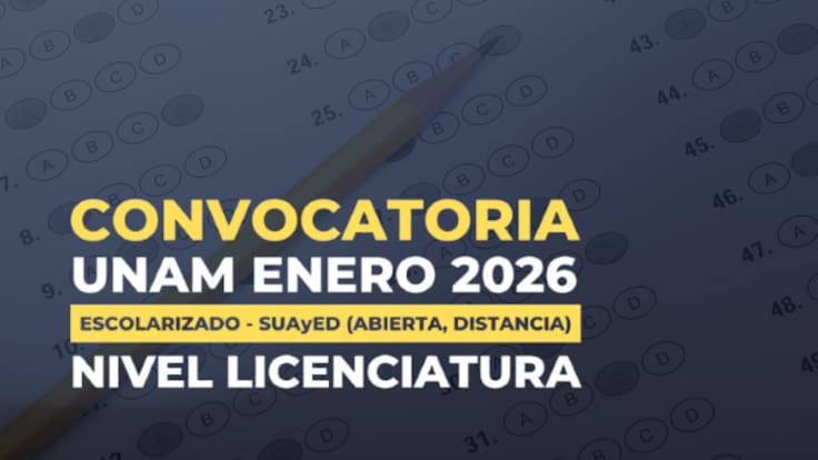 Convocatoria licenciatura UNAM 2026: Las 15 carreras que piden más aciertos y podrían dejarte sin lugar