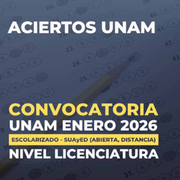 Convocatoria licenciatura UNAM 2026: Las 15 carreras que piden más aciertos y podrían dejarte sin lugar