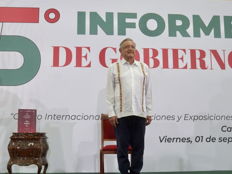Luego de su Informe de Gobierno, López Obrador realiza un recorrido por el Tren Maya