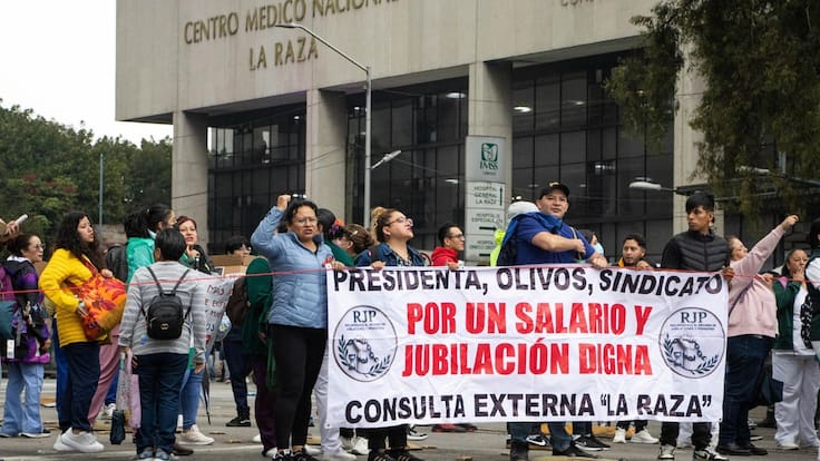 Autoridades nos están reprimiendo, afirma la vocera nacional del Movimiento de Trabajadores en Activo del IMSS y convocan a megamarcha