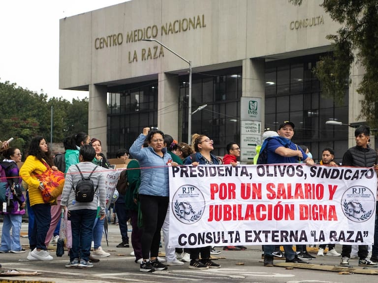 Trabajadores del IMSS rechazan aumento salarial de 6.8% y llaman a la megamarcha del 13 de octubre en inmediaciones del Centro Médico Nacional Siglo XXI, para exigir congreso extraordinario y destitución de su líder sindical.