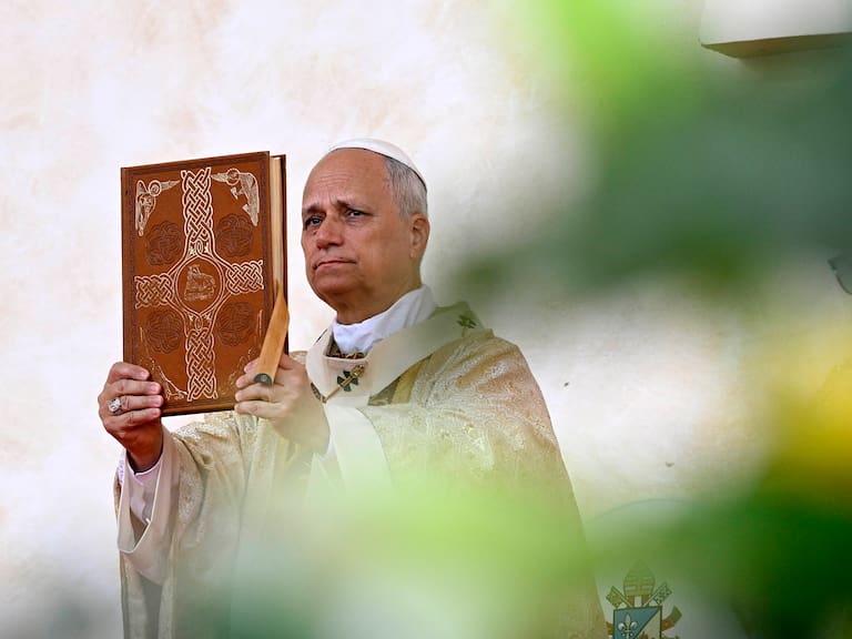 Mx - Papa León XIV cierra la puerta a bendiciones de matrimonios homosexuales (Photo by Simone Risoluti - Vatican Media via Vatican Pool/Getty Images)