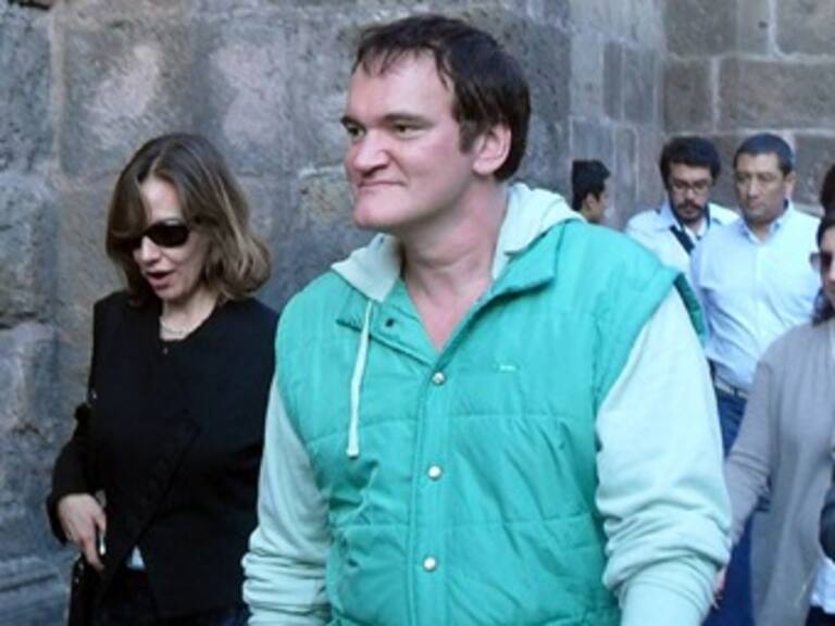 Asedia prensa a Quentin Tarantino en el Festival de Cine de Morelia