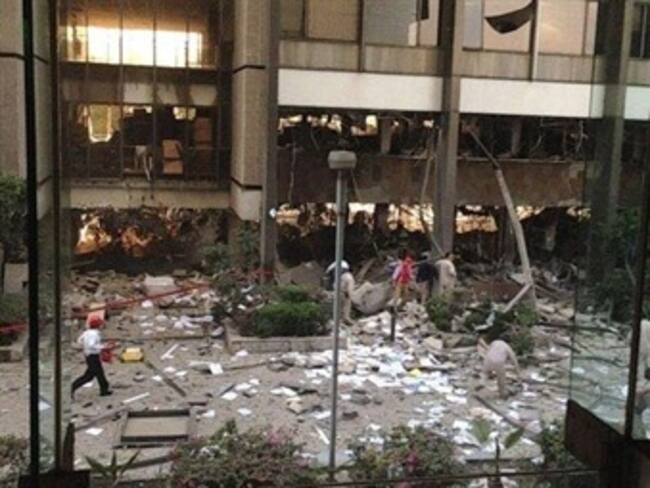 Acumulación de gas provocó explosión en torre de Pemex: PGR