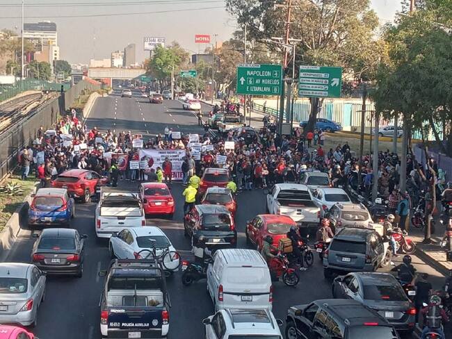 Comerciantes informales liberan Tlalpan y sus conexiones