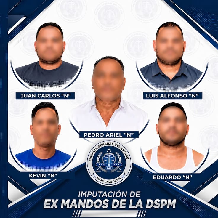 Desaparición forzada: imputan a cinco personas, entre ellas el exdirector de Seguridad de Mexicali