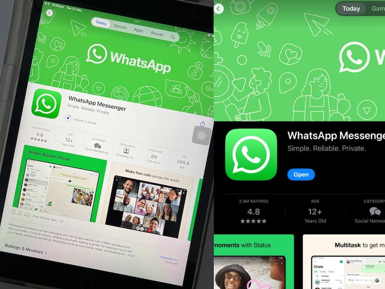WhatsApp ya está disponible en su versión para iPad.