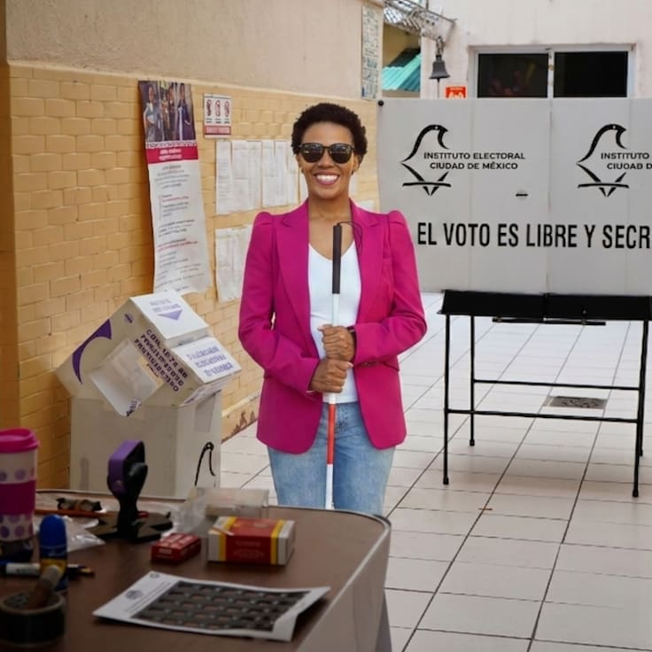 ¿Cómo votarán las personas con discapacidad visual? INE refuerza el voto accesible