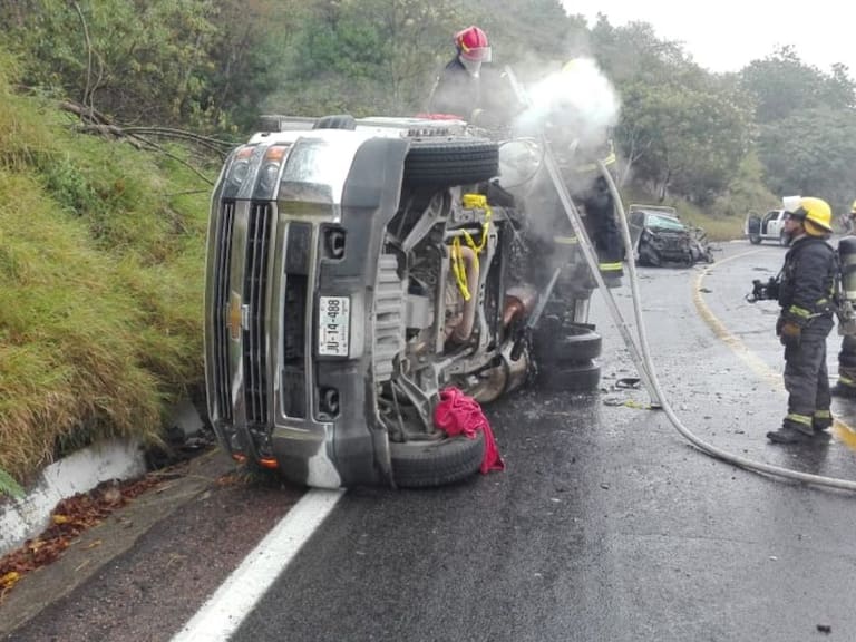 Fuerte choque se registra en carretera GDL – Saltillo