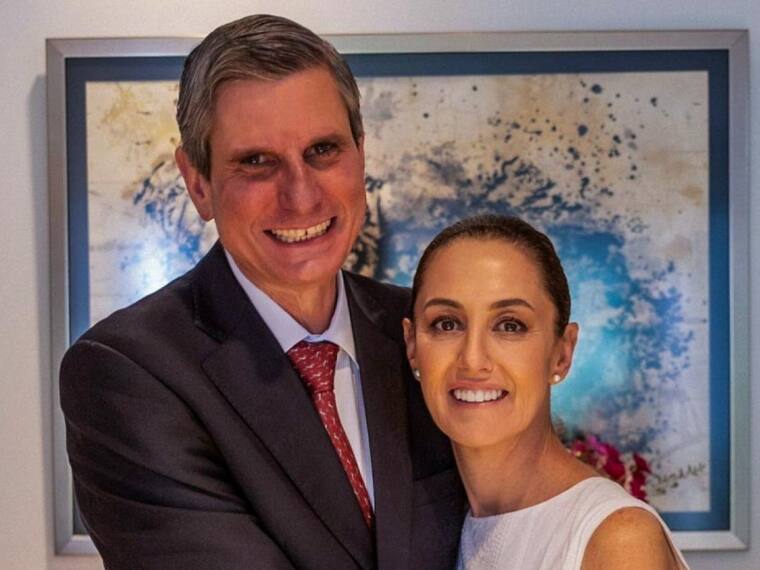 Sheinbaum se casa, el arranque de su precampaña presidencial.