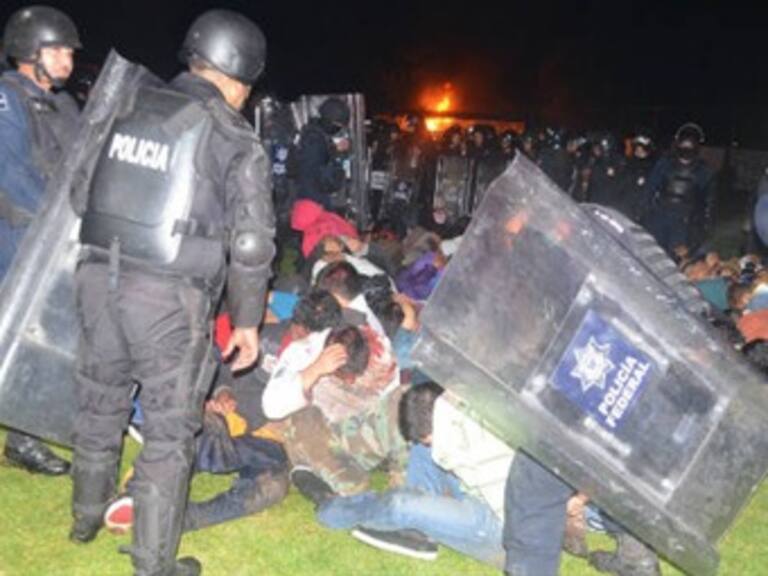 Quedan libres los 8 normalistas en Michoacán