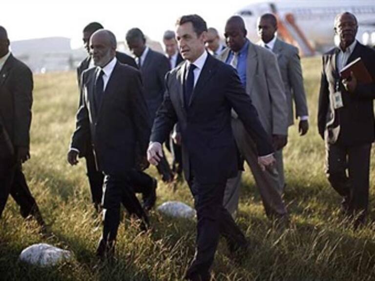 Francia dona 446 mdd en ayuda a Haití