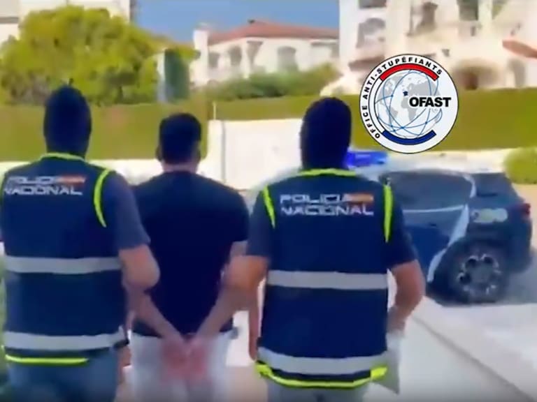 Operativo de la Policía Nacional Española / Redes Sociales