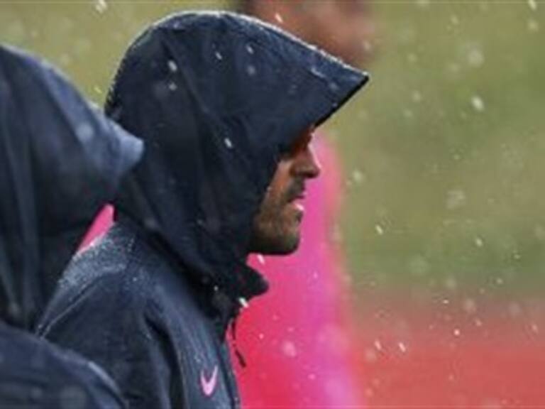 Sorprende tormenta al Barça en sesión de trabajo