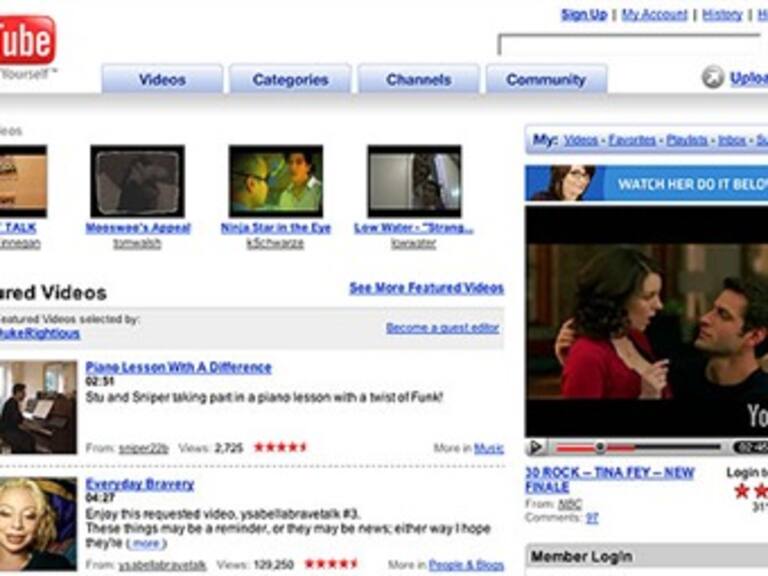 Inicia YouTube transmisión de videos en vivo