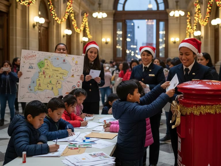 Cartas a Santa Claus en Palacio Postal