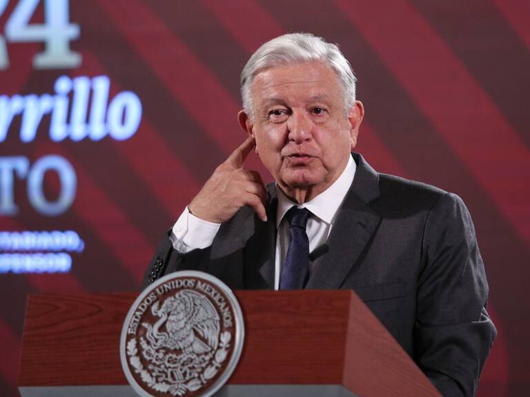 CIUDAD DE MÉXICO, 10JULIO2024.- Andrés Manuel López Obrador, presidente de México, durante conferencia matutina en Palacio Nacional.
FOTO: ANDREA MURCIA /CUARTOSCURO.COM