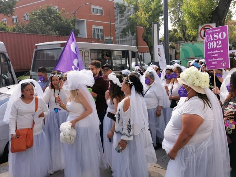 Mujeres toman las calles de CDMX por violencia vicaria