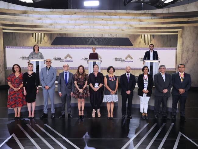 Crónica | Señalamientos, apodos y caída de transmisión, así fue el segundo debate presidencial