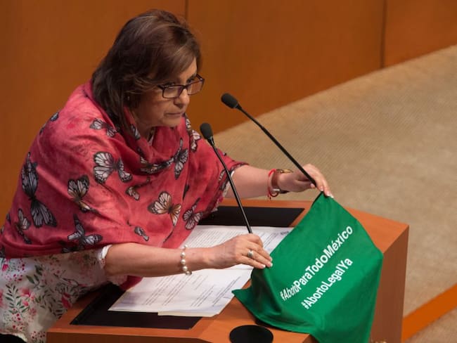 “El pañuelo verde” que encendió el debate del aborto en el Senado