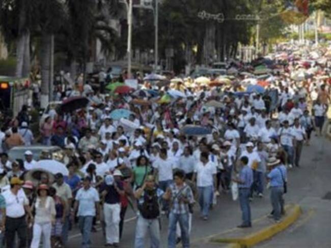 Convocatoria a paro nacional. Juan José Ortega, secretario general de la sección 18 de la CNTE en Michoacán. 02/04/13