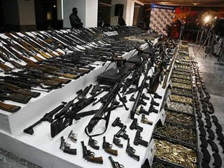 SEDENA asegura armas en Coahuila