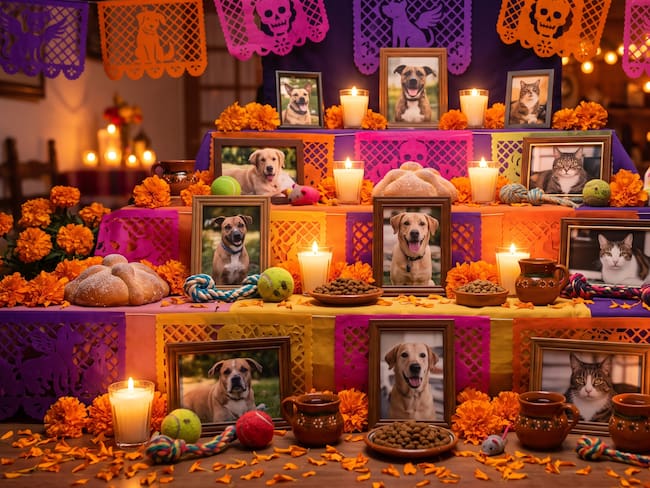 Ofrenda Para Mascotas: cuándo se pone y por qué perros y gatos regresan primero en Día de Muertos