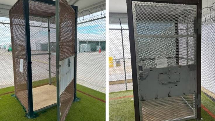 Alligator Alcatraz: Gobierno de Trump admite uso de jaulas para recluir inmigrantes