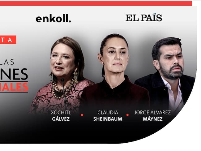 Sheinbaum firme, mantiene amplia ventaja sobre Xóchitl Gálvez