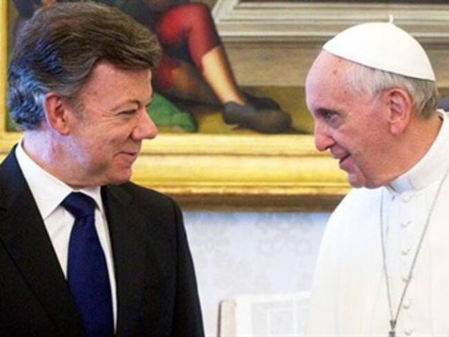 Califica Santos de 'emocionante' el encuentro con Papa Francisco