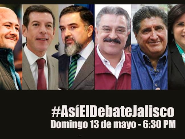 Sigue el debate de candidatos al gobierno de Jalisco por W Radio