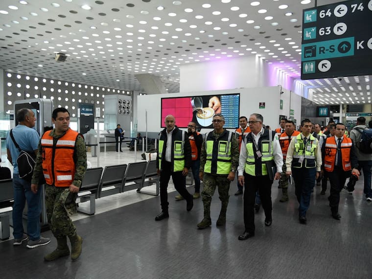 Inundaciones AICM: una pista cerrada por dos horas y fallas eléctricas en torre de control no comprometen la seguridad de las operaciones