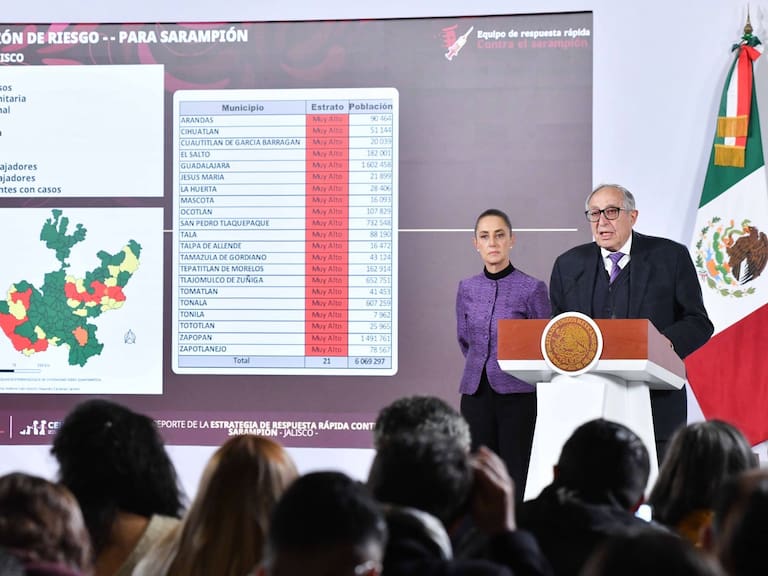 Anuncia Gobierno vacuna “dosis cero” para combatir brote de sarampión