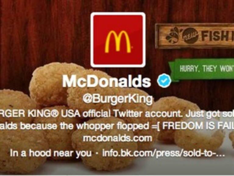 Hackean cuenta Twitter de Burger King
