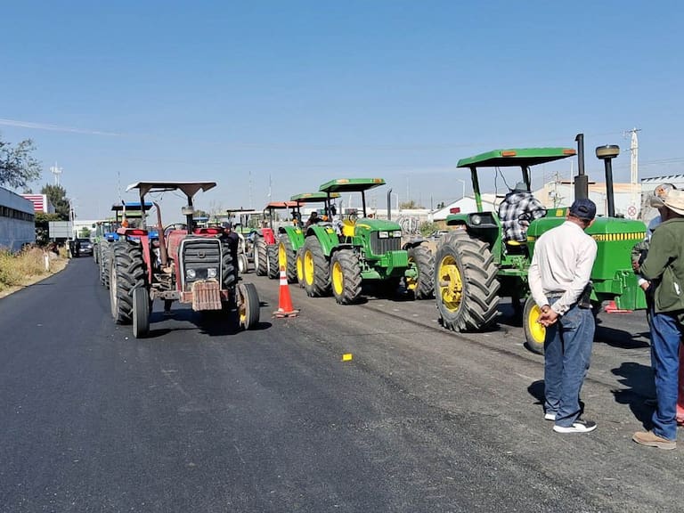 Los agricultores también se manifestaron en contra de la Ley de Aguas, que está cerca de ser aprobada en el Senado