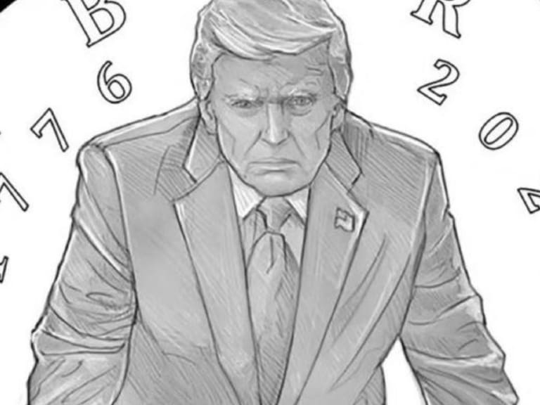 Aprueban moneda de 24 quilates con imagen de Trump en EE.UU. X