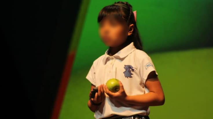 Adhara, la niña genio mexicana con coeficiente superior al de Einstein