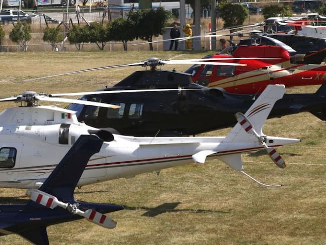 Se venden; Salen a la venta tres helicópteros adquiridos por Moreno Valle