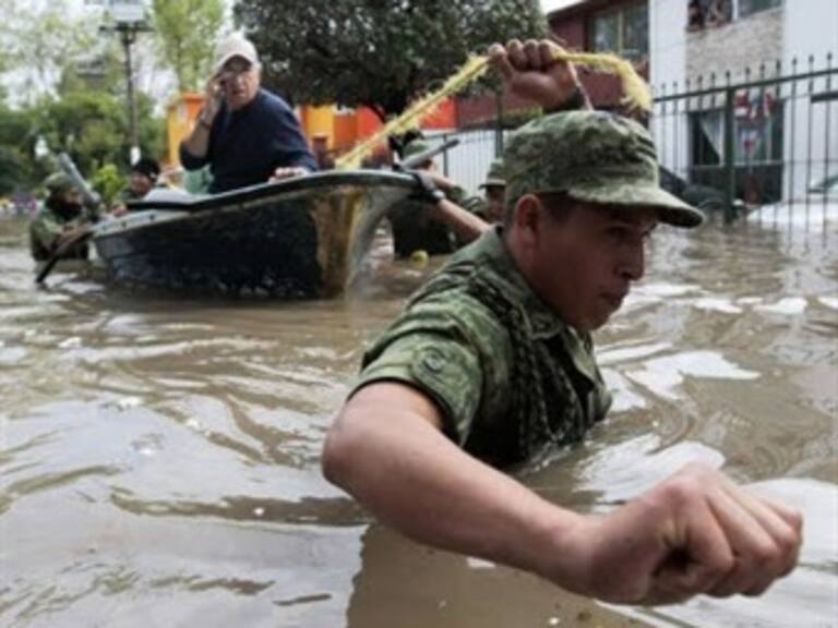 Harán peritajes en casas afectadas por inundaciones en Edomex