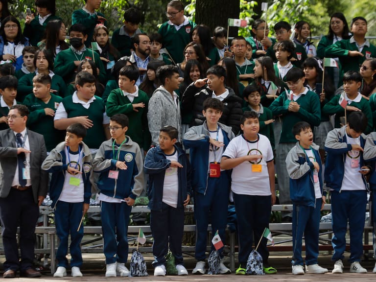 Claudia Sheinbaum, President Of Mexico, Commemorates The 178th Anniversary Of The Heroic Deeds Of The Boy Heroes