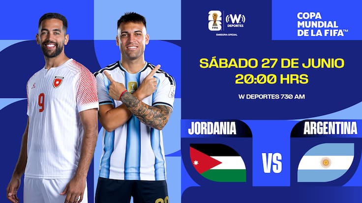 Jordania vs Argentina EN VIVO: previa, posibles alineaciones y dónde ver la fecha 3 del Mundial 2026
