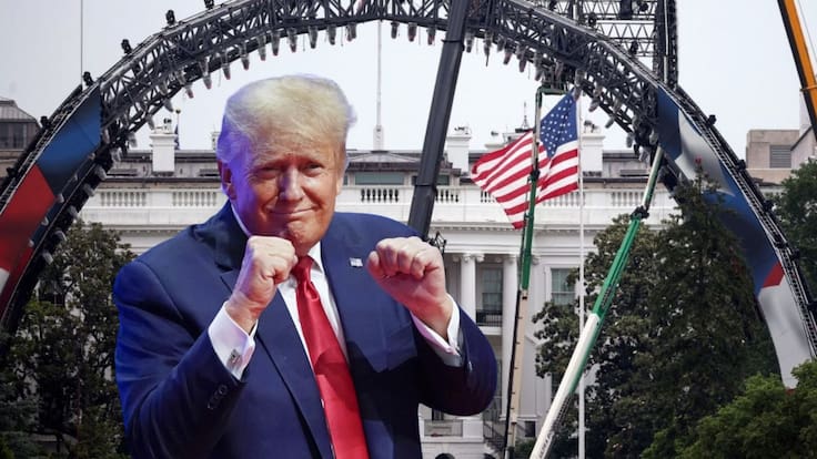 Pelea de la UFC en la Casa Blanca: ¿Por qué Trump mandó construir un coliseo?