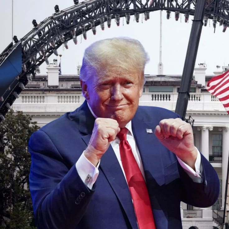 Pelea de la UFC en la Casa Blanca: ¿Por qué Trump mandó construir un coliseo?