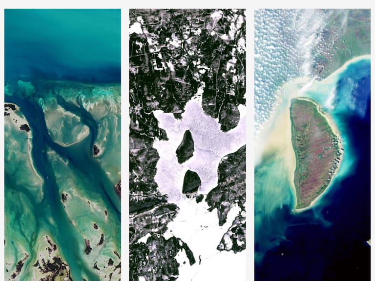 Así puedes deletrear tu nombre con fotos satelitales de la NASA. NASA