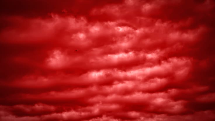 Lluvia de sangre: qué es el fenómeno que teñirá de rojo el cielo este miércoles